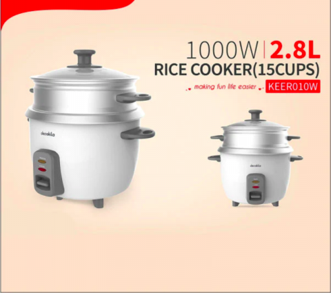 Cuiseur à riz DECAKILA KEER021W 1L 2.8